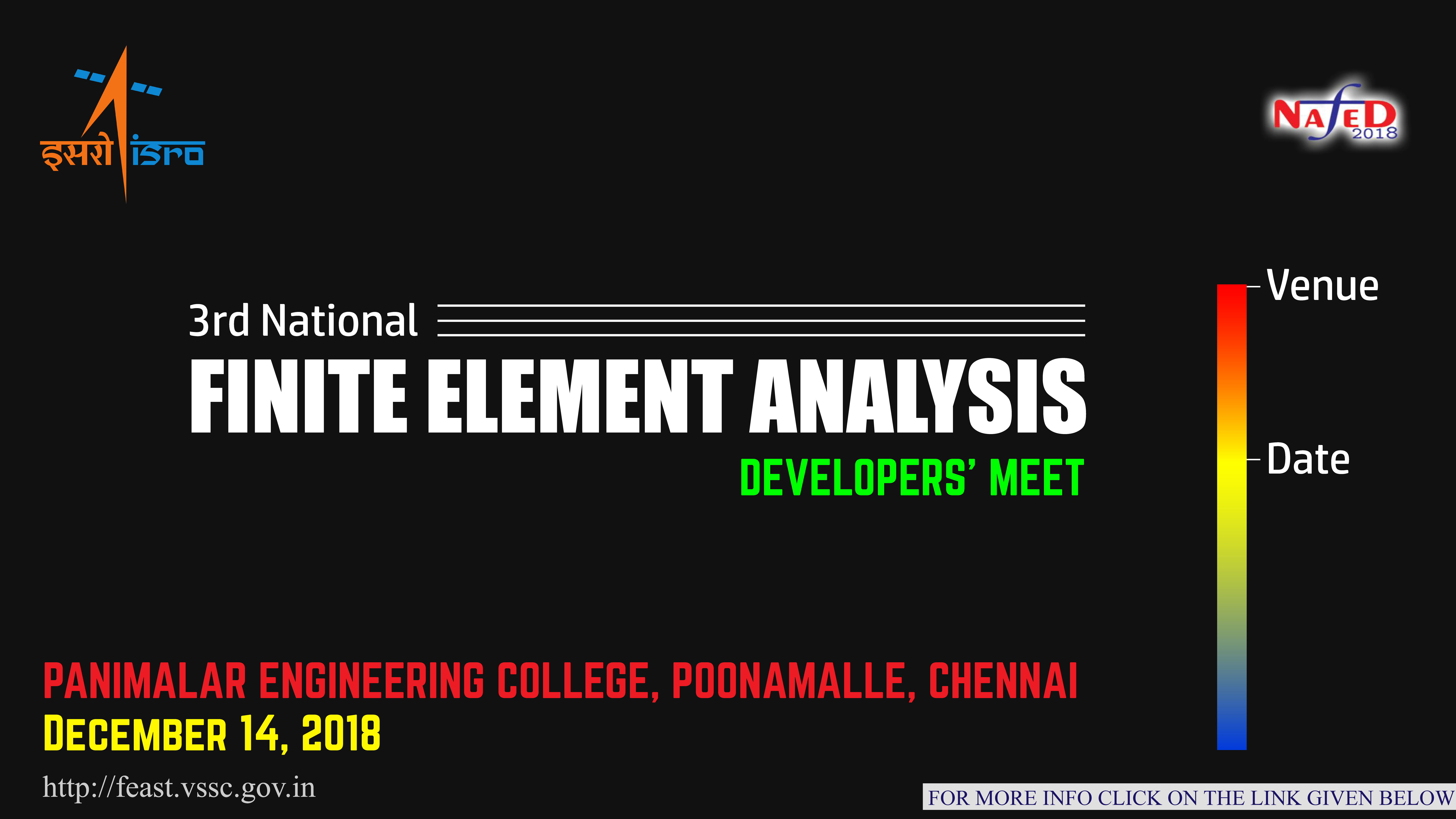 Third National Finite Element Developers/Users Meet NAFED 18